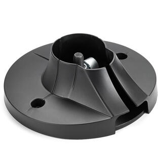 Chief Takplate Flat Pin-Connect Lavprofil Max 34 Kg Sort